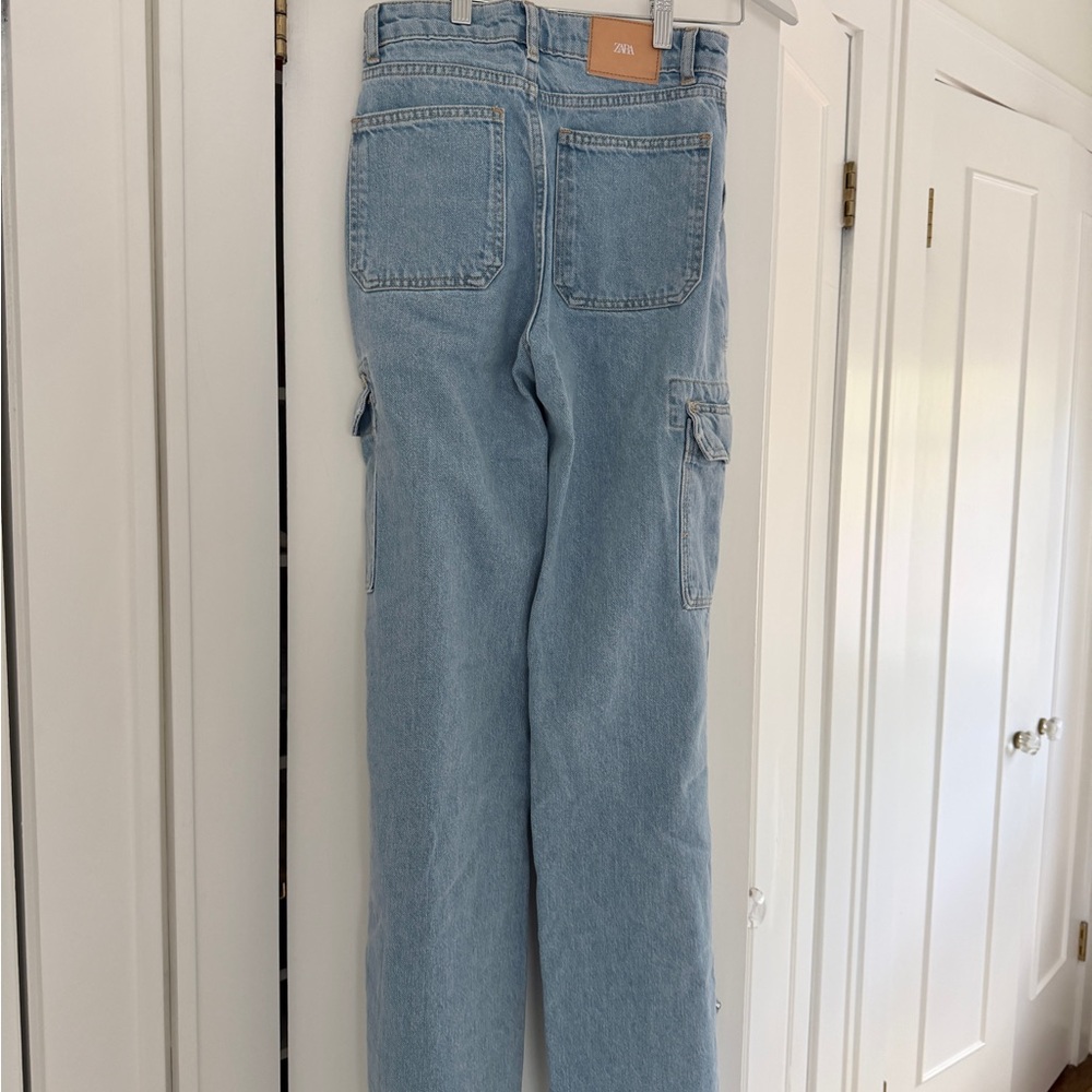 Zara High Rise Wide Leg - Picture 2 of 8